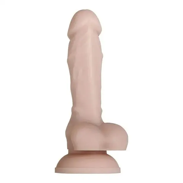 Female Sex Toys Evolved Evolved Real Supple Silicone Poseable 6 Dildo with Suction Cup Base