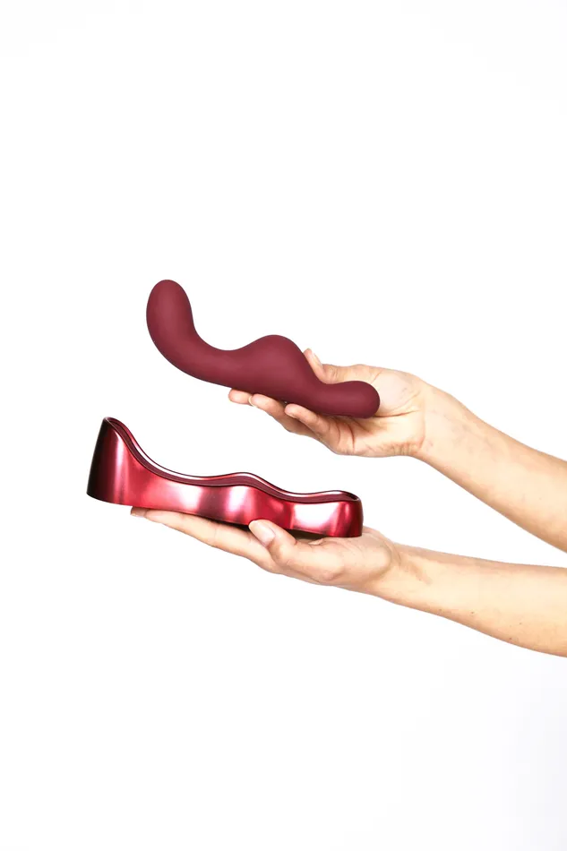Female Sex Toys RocksOff Ruby Glow Rosa Straddle Vibrator