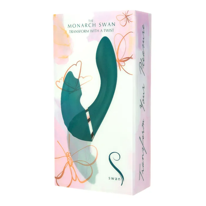 Female Sex Toys Swan The Monarch Swan Transform With A Twist Vibrator Stimulator Teal Female Sex Toys Swan The Monarch Swan Transform With A Twist Vibrator Stimulator Teal
