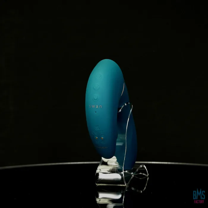Female Sex Toys Swan The Monarch Swan Transform With A Twist Vibrator Stimulator Teal