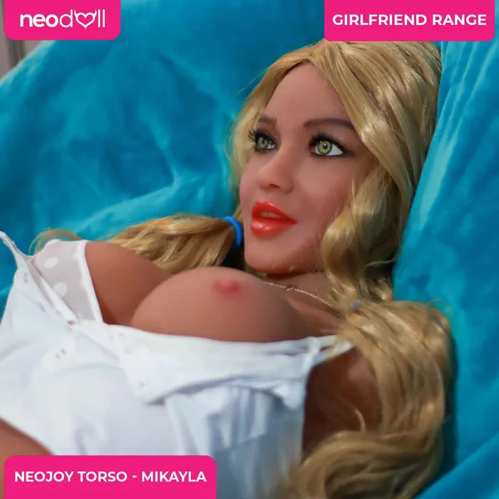 Neodoll Male Sex Toys Neojoy Easy Torso With Girlfriend Mikayla Head Realistic Sex Doll Torso With Head Connector Tan 17kg