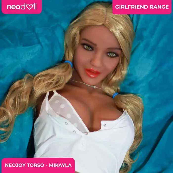 Neodoll Male Sex Toys Neojoy Easy Torso With Girlfriend Mikayla Head Realistic Sex Doll Torso With Head Connector Tan 17kg