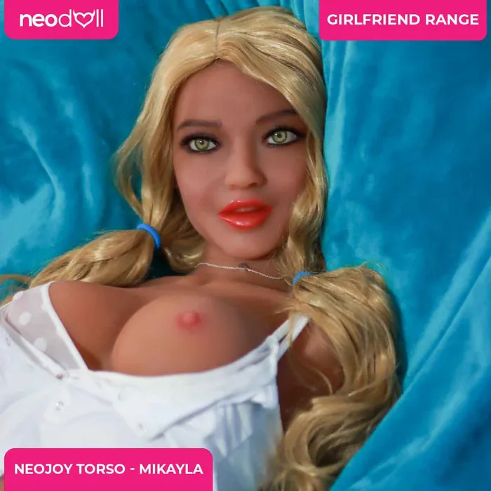 Neodoll Male Sex Toys Neojoy Easy Torso With Girlfriend Mikayla Head Realistic Sex Doll Torso With Head Connector Tan 17kg