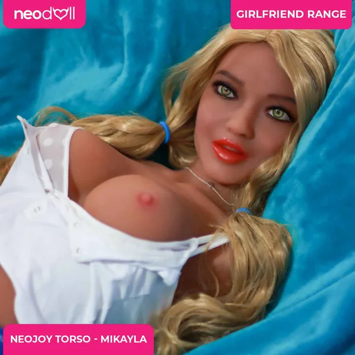 Neodoll Male Sex Toys Neojoy Easy Torso With Girlfriend Mikayla Head Realistic Sex Doll Torso With Head Connector Tan 17kg