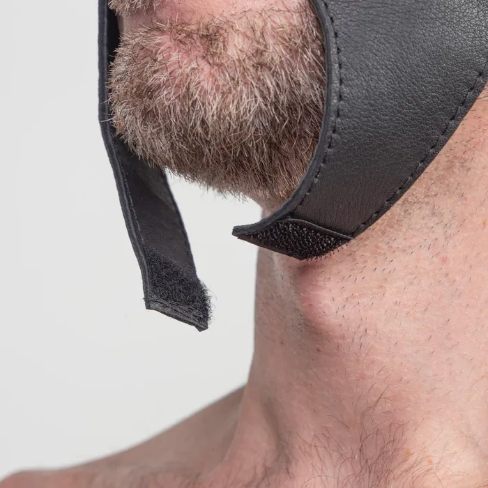 Restraints Fetters Leather Face Cover No Eyes