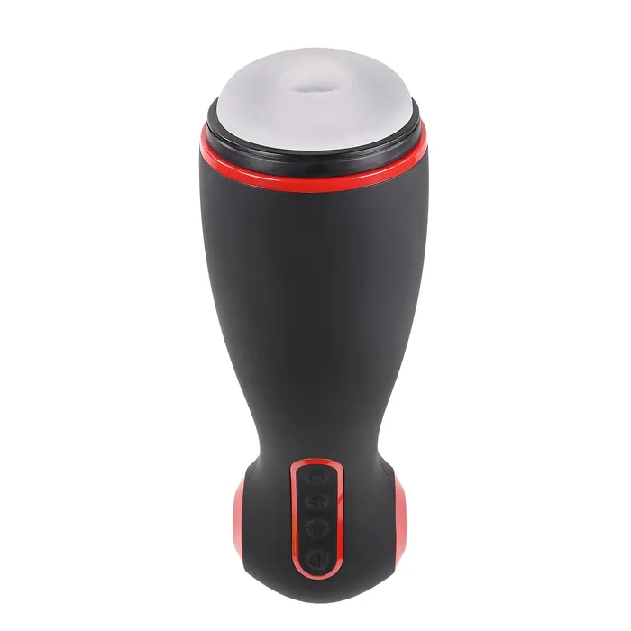Male Sex Toys Zero Tolerance Zero Tolerance Tight Squeeze Rechargeable Stroker Masturbator Black