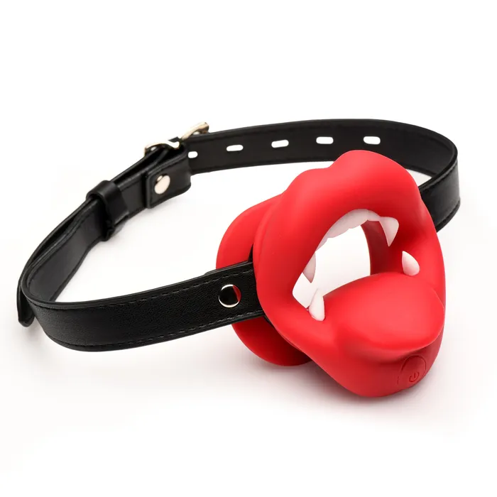 Female Sex Toys Master Series Vampire Vibrating Mouth Gag
