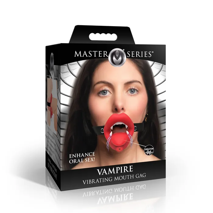 Female Sex Toys Master Series Vampire Vibrating Mouth Gag