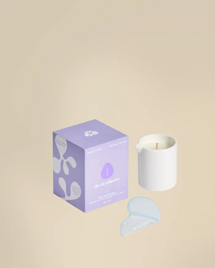 Oh Moment Couples The Oh Collective Rub me tender Massage Candle