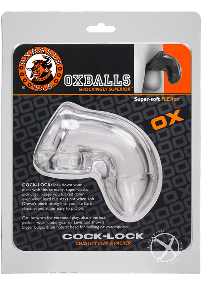 Oxballs Oxballs Atomic Jock CockLock Chastity Cage Male Sex Toys Oxballs Oxballs Atomic Jock CockLock Chastity Cage Male Sex Toys