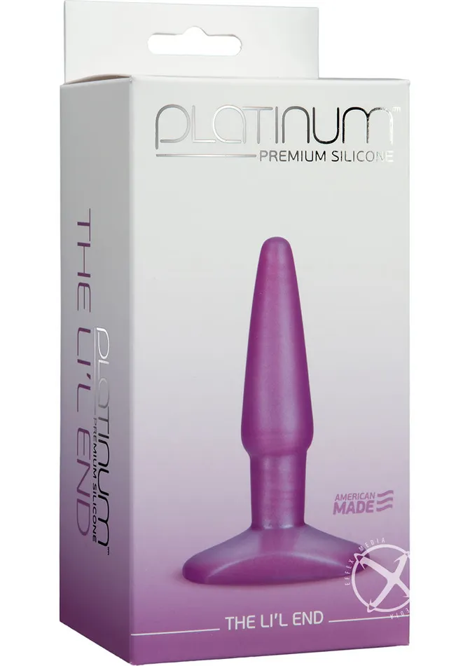 Platinum Premium Silicone Male Sex Toys Platinum Premium Silicone The Lil End Anal Plug