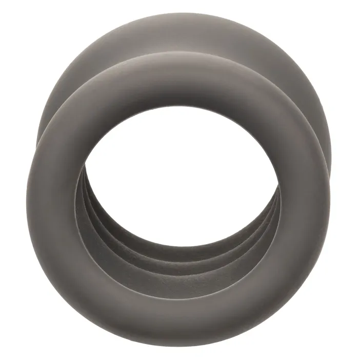 Alpha Liquid Silicone Scrotum Ring Gray Gray CalExotics Male Sex Toys Alpha Liquid Silicone Scrotum Ring Gray Gray CalExotics Male Sex Toys