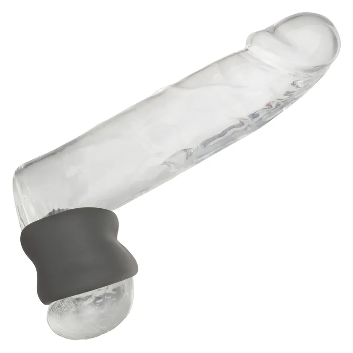 Alpha Liquid Silicone Scrotum Ring Gray Gray CalExotics Male Sex Toys Alpha Liquid Silicone Scrotum Ring Gray Gray CalExotics Male Sex Toys