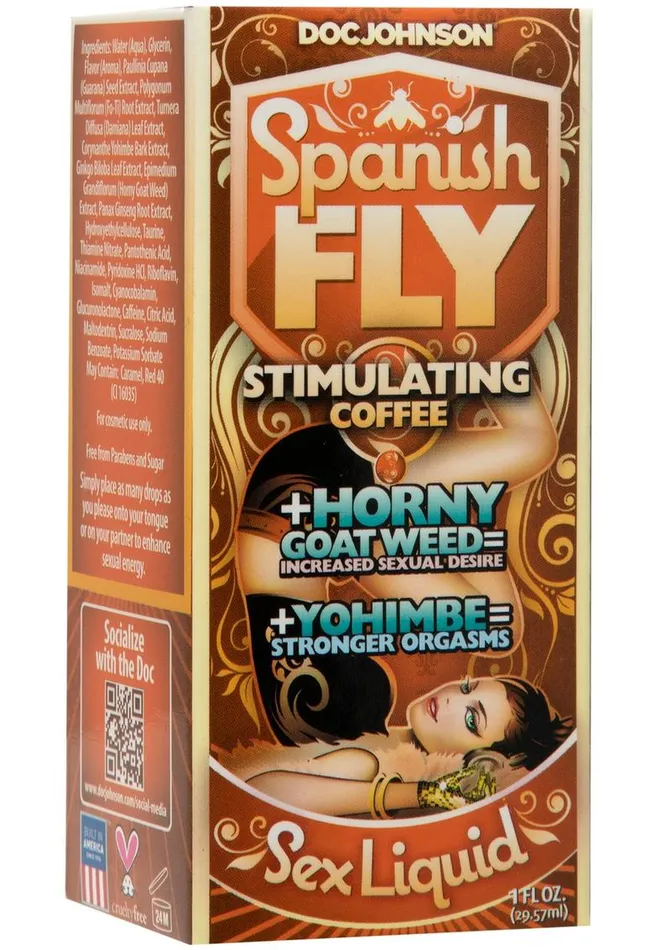 Doc Johnson Couples Spanish Fly Sex Drops Stimulating Coffee
