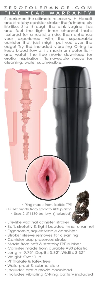 Grip It Light Zero Tolerance Male Sex Toys Grip It Light Zero Tolerance Male Sex Toys