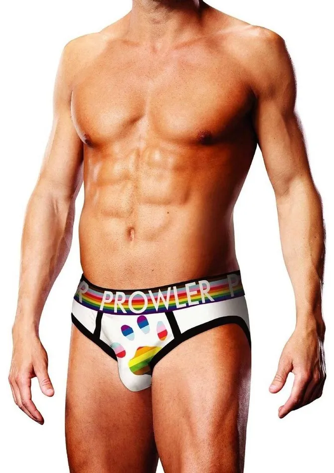 Prowler Female Sex Toys Prowler White Oversized Paw Brief